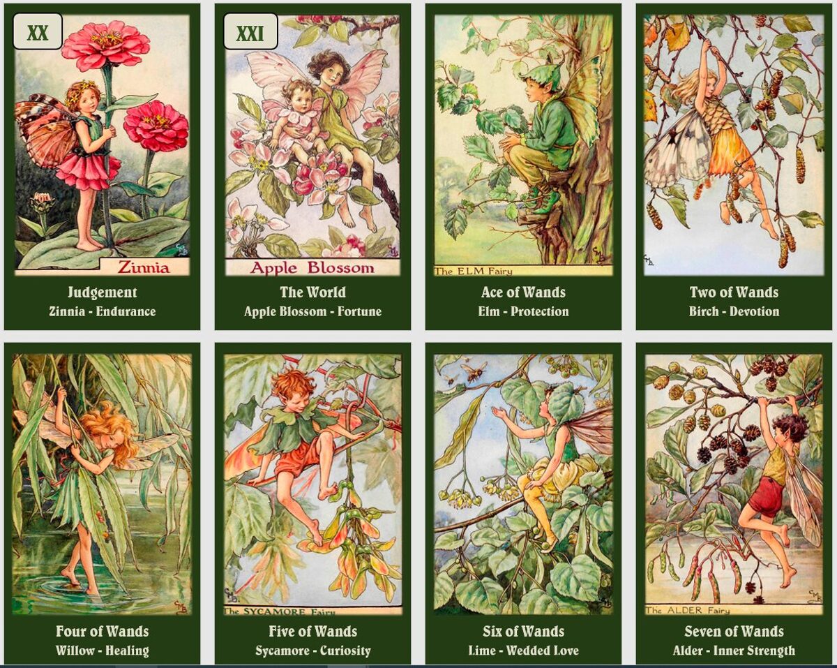 Flower Fairies Tarot - Tarot - SIA Hecate Internet store for the purchase  of esoteric goods, divination cards, candles