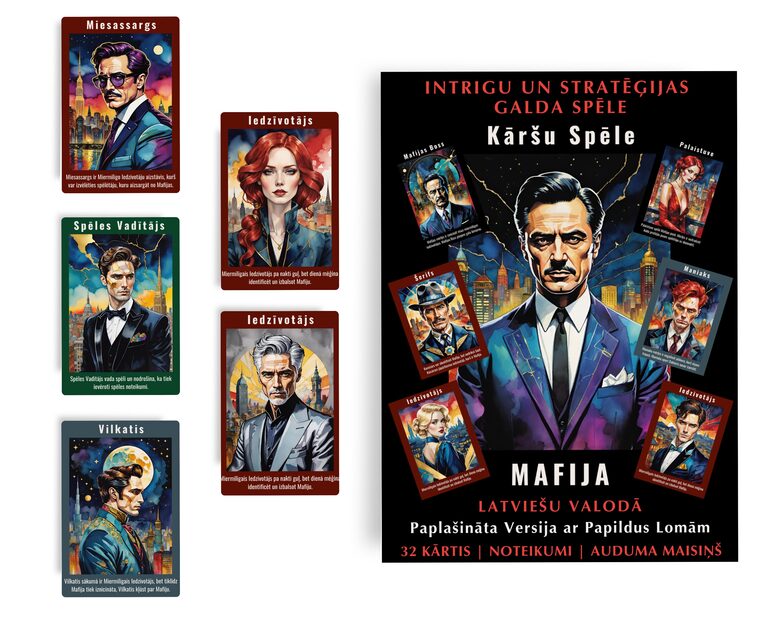 Strategy Card Game MAFIA