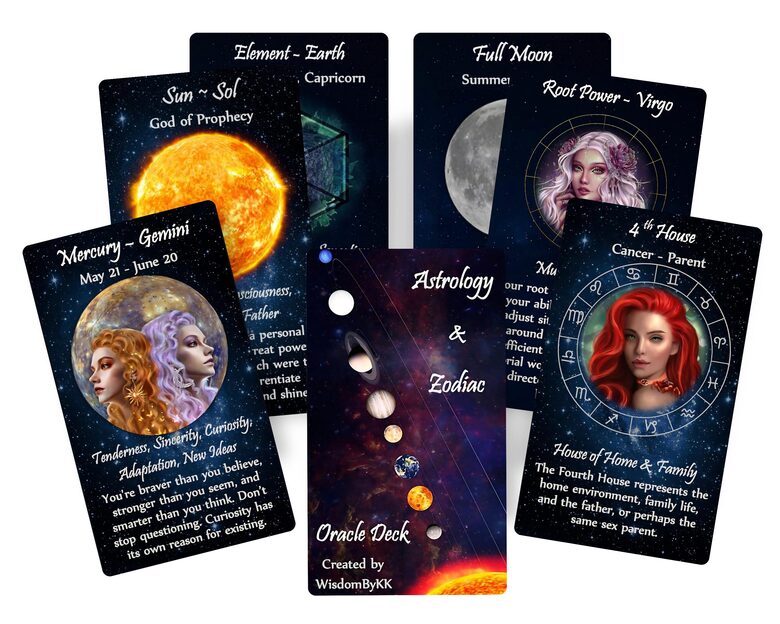 Astrology and Zodiac Oracle Cards 