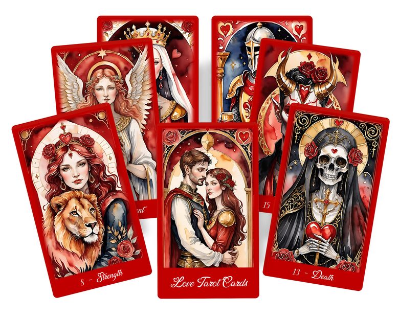 Love Tarot cards
