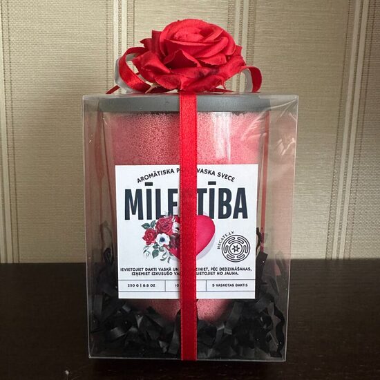 Aromātiska pērļu svece Mīlestība