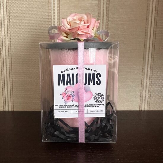 Aromātiska pērļu svece Maigums