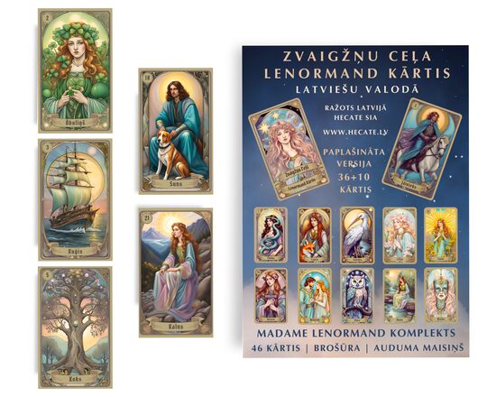Zvaigžņu Ceļa Lenormand kastītē