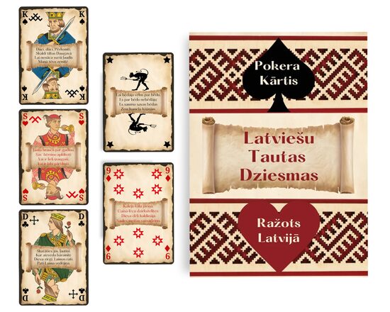 Tautasdziesmu Pokera kārtis