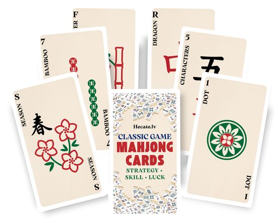 Madžong (Mahjong) Kāršu Spēle