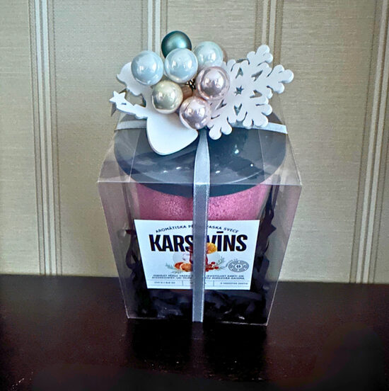 Aromātiska Pērļu svece - Karstvīns