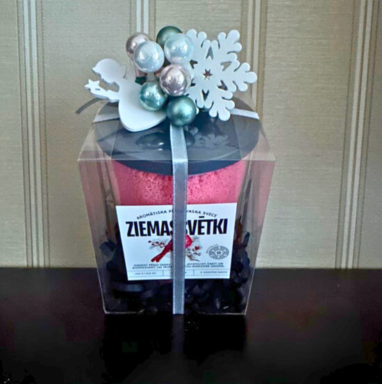 Aromātiska Pērļu svece - Ziemassvētki