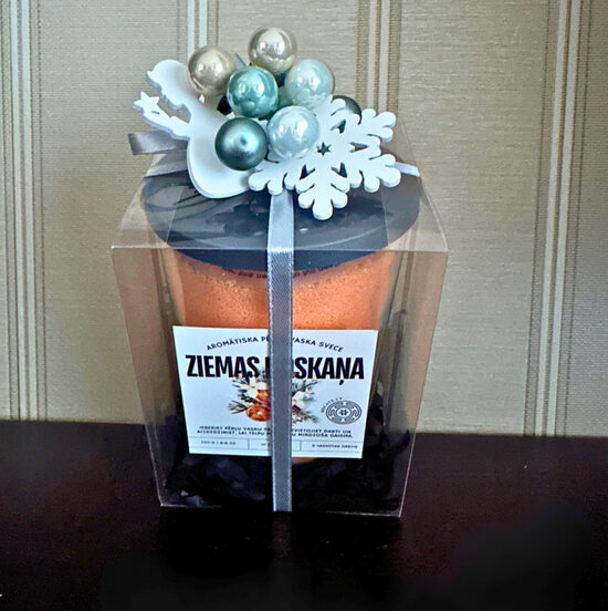 Aromātiska Pērļu Svece - Ziemas Noskaņa