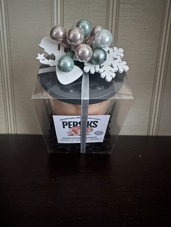 Aromātiska Pērļu svece - Persiks