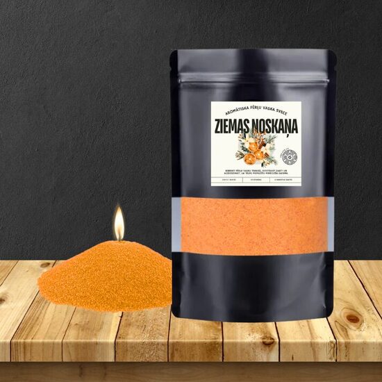 Aromātiska pērļu svece Ziemas Noskaņa