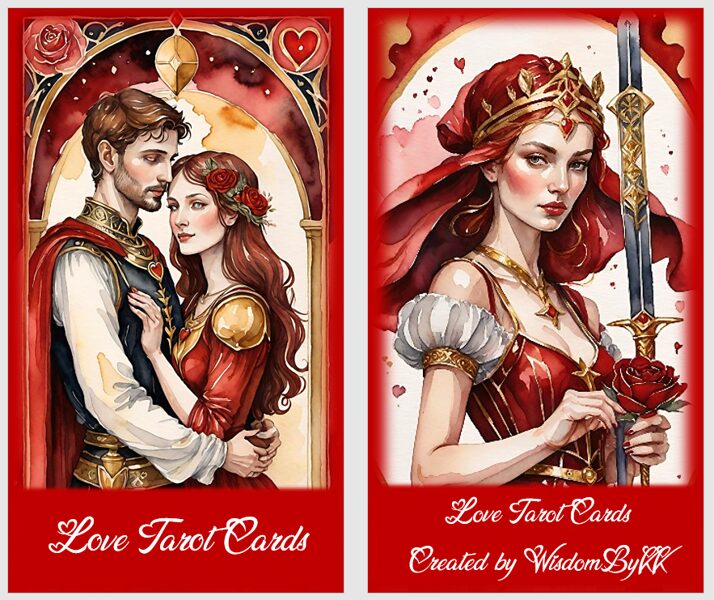 Love Tarot cards