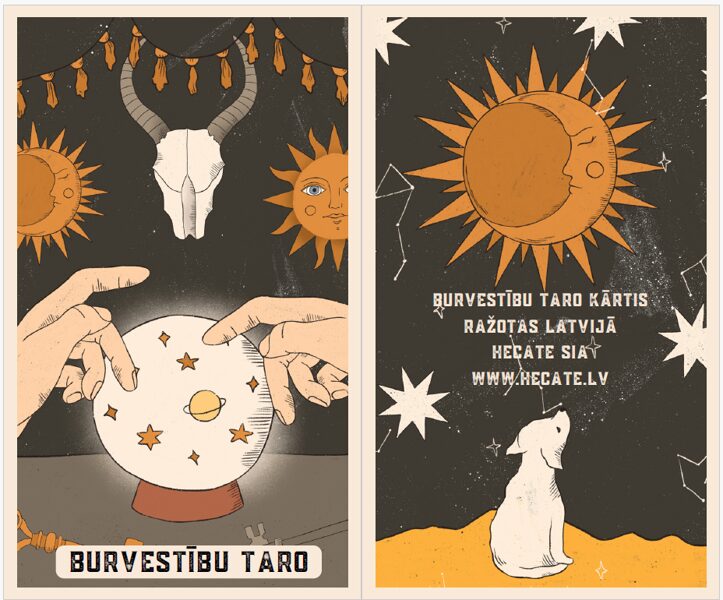Burvestību Taro kārtis (LAT)