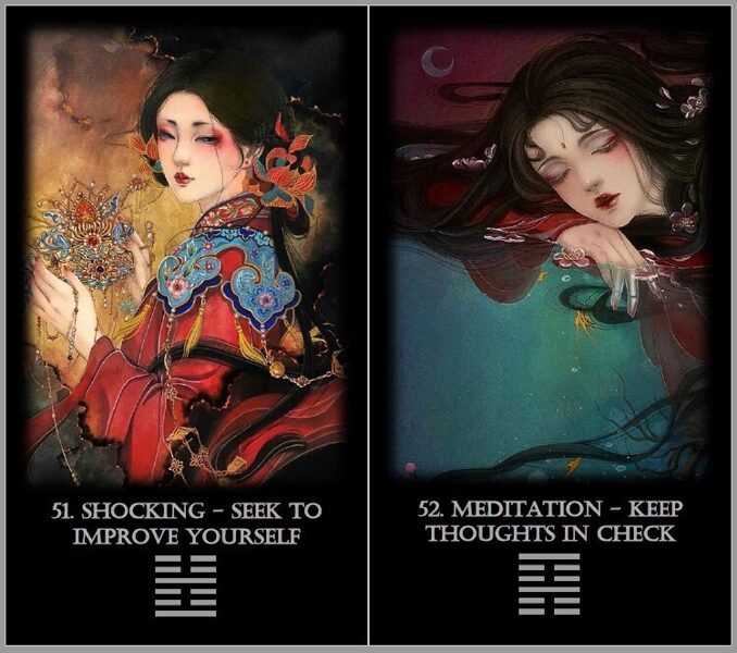 Book of Changes I-Ching oracle