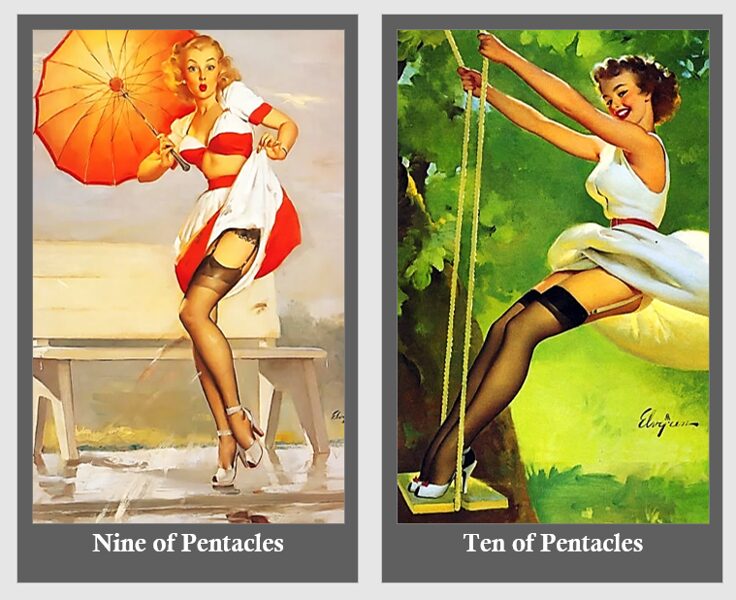 Pin Up Girls Tarot kārtis